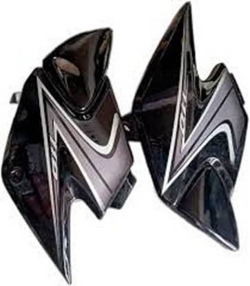 ARPIT ENTREPRISE Side Panel For Dream Yuga (Black/Grey) Bike Crash Guard