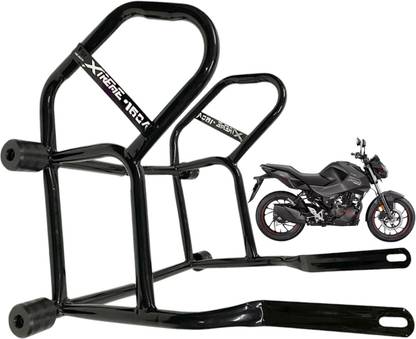 Dhe Best Bike H1 Premium Crash Guard With Frame 4 Slider for Hero Xtreme 160R