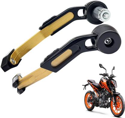 Generox CNC Brake Clutch Lever Guard For Duke 200 Bike Crash Guard