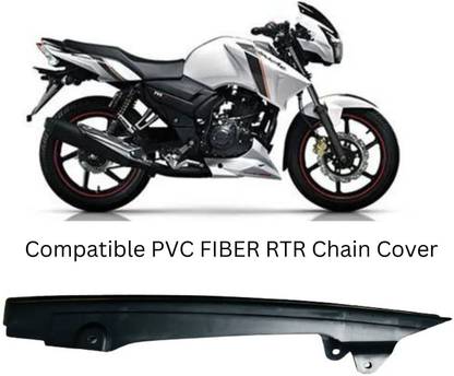 Vinita Store Compatible Chain Cover Half Apache Rtr Bike Chain Guard