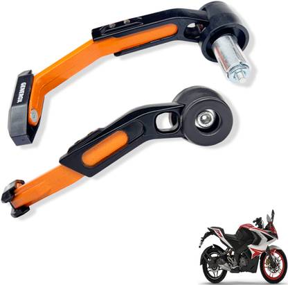 Generox Brake Clutch Lever Guard For Pulsar RS 200 Bike Crash Guard