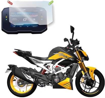 FriendZon 9H Speedometer Scratch Guard Screen Protector For TVS Apache RTR 310 (Pack of 1) Bike Crash Guard