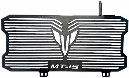 Vagary BLACK YAMAHA MT 15 RADIATOR GRILL Bike Radiator Guard