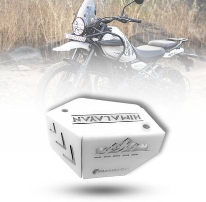 PHANTOM Front Disk Brake Master Cylinder for Himalayan 450 White Bike Crash Guard