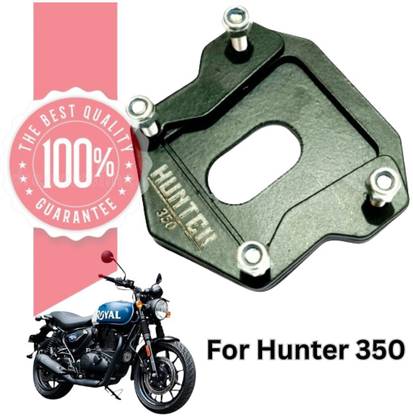 TRYFLY Hunter 350 Bike Premium Side Stand Extender / Stand Pads Bike Side Stand