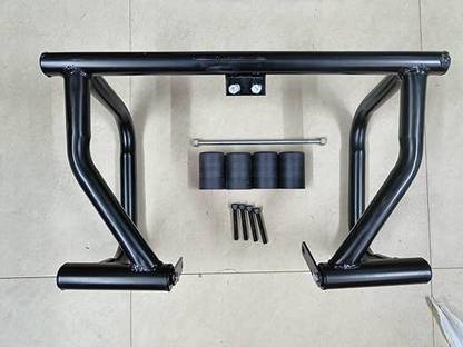 RST Matte Black Crash Guard Compatible with RE Hunter 350(4 Nylon Heavy Sliders)
