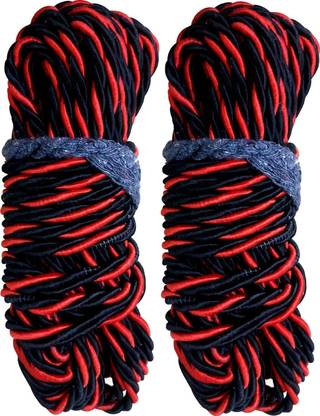 VPRS Leg Guard Rope Pack of 2 Bike Crash Guard Rope Red(Universal For Bike)