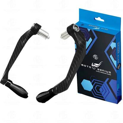 Moto Genius CNC Brake Clutch Lever Protector Guard for Motorcycles & Bikes Handlebar Hand Guard