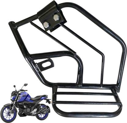 Dhe Best Good Side Guard Saree Guard With Ladies foot rest / footrest for Yamaha FZS V4 Bike Saree Guard
