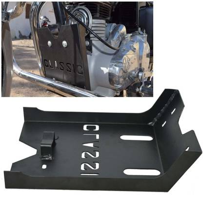 DAZZRIDE Heavy Duty Plate or Engine Crash Guard Plate for Royal Enfield Classic 350 /500