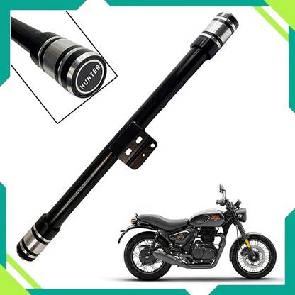 DAZZRIDE Royal Enfield Hunter 350 Bike Front Leg Guard Single Rod Ring Open Heavy Quality Bike Leg Guard