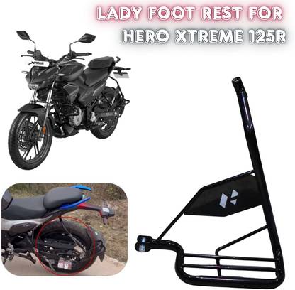 SRPHERE QX11 Design Good Side Guard Saree Guard foot rest For Hero Xtreme 125R Bike Saree Guard