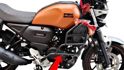 VTN THANOS FZ X Heavy Quality Metal Crash Guard with Slider Compatible for Yamaha FZ -X