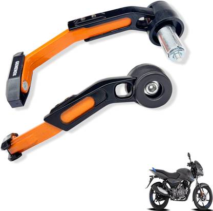 Generox Brake Clutch Lever Guard For Pulsar 125 Neon Bike Crash Guard