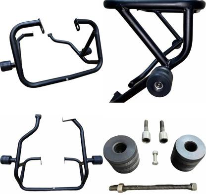 Auto MT LEGGUARD with Frame Slider for MT 15 MT-15 BS4 or BS6 Models Bike Crash Guard