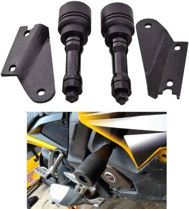 SGTB Bike Crash Guard Frame Slider for Pulsar NS 200 Heavy Quality