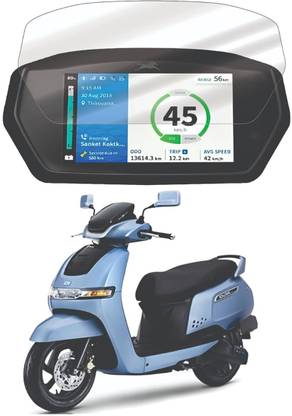 Afpin Impossible Screen Guard for TVS IQUBE BASE MODEL DIGITAL Screen Guard Protector Accessories Motorcycle Digital Console Speedometer- Clear