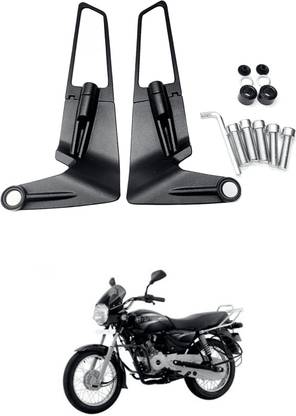 LOVMOTO Universal Motorcycle Adjustable Rotating Rear View Mirror Wing Side Mirror SG77 Clip-on Handle Bar