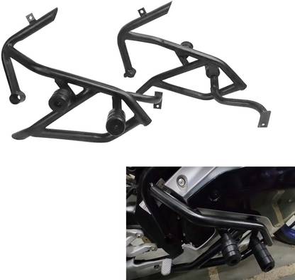 Vagary Heavy Duty Frame Slider Crash Guard with 4 Pcs Slider For Yamaha R15 V4/R15 M