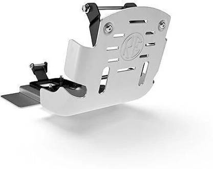 Shreeji Accessorie Sump Guard with R Printed Bs3/Bs4/Bs6 Compatible with Standard 350 Twin Spark Bike Engine Guard