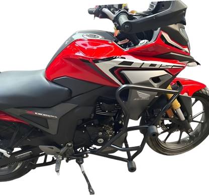 RS ACESSORIES HUB Heavy Metal Crash guard With Slider For Ho.nda CB.200X