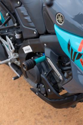 Durior MT15 Cyan Storm Frame slider Bike Crash Guard