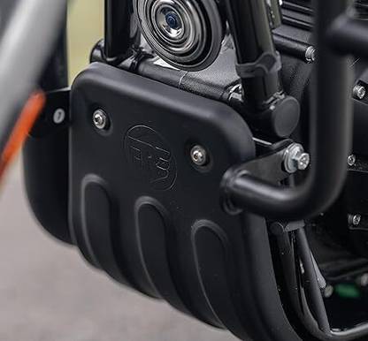 DOLSHACOB Heavy Quality Engine Guard,Sump Guard for RE Meteor 350 Engine Guard Black Bike Engine Guard