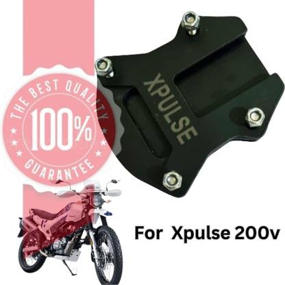 TRYFLY MS Side Stand Extender Compatible with/for Hero XPULSE (MATT Black) Bike Side Stand
