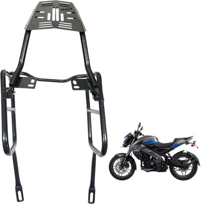 Dhe Best Bike Good Metal side Saddle Stay With Luggage Carrier For Pulsur NS 200 Bike Crash Guard