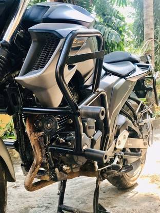 KLOUT crash guard compitable for yamaha FZ 2.5 & FZS 2.5 With 4 Sliders (BS4 & BS6) Bike Crash Guard