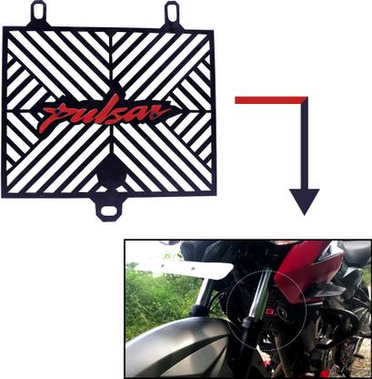 ASRYD Motorcycle BAJAJ PULSAR NS200/RS200 Radiator Guard Protect Bike Radiator Guard
