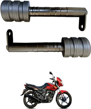 GONAMA Universal Frame Slider Crash Protector Pack of 2 Pcs Crash Guard Slider sg115 Handle Bar Grip For TVS Universal For Bike