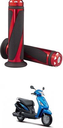 GONAMA Universal 7/8"(22mm) CNC Motorcycle Handlebar Grips with Bar End Cap SX388 Clip-on Handle Bar