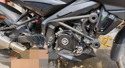 RS ACESSORIES HUB NS-200 Heavy Duty Crash Guard Frame with 4 Silder Compatible foR NS.200 PUL.SAR