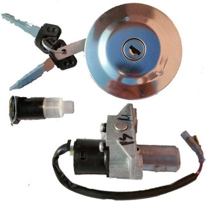 Auto Tuch Ignition Switch Lock Kit Suitable for Yamaha Saluto (Set of 3) Bike Electric Regulator