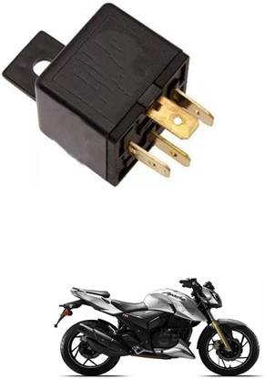 E-Shoppe Horn Relay 4 pin Automotive Electronic Relay For Apache RTR 200 4V Bike Electric Regulator