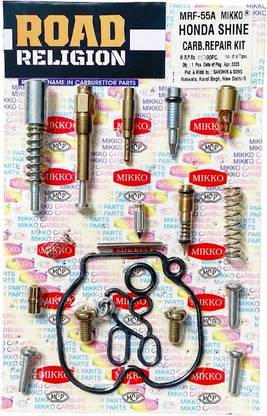 road religion Carburetor Repair Kit Compatible With Honda Shine 125cc Bike Engine Breather
