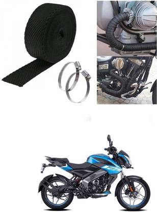 SRPHERE (3 Mtrs) Silencer Wrap Bike Exhaust Heat Shield for Bajaj Pulsar NS 125 Bike Exhaust Heat Shield