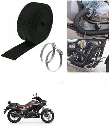 SRPHERE (3 Mtrs) Silencer Wrap Bike Exhaust Heat Shield for Suzuki Intruder Bike Exhaust Heat Shield