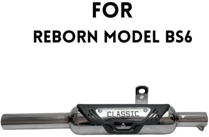 EAZ Original K-Indori Silencer for RE J Series Bullet Reborn Royal Enfield NA Full Exhaust System