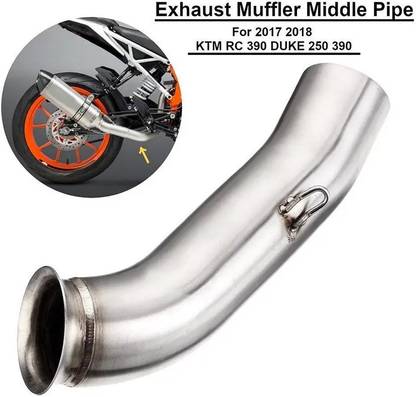 Jetnix Bike Duke 1190, Slip-On Exhaust Bend Pipe for KTM RC 200, RC 390, Duke 200, Duke 390 Slip-on Exhaust System