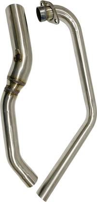 Dhe Best Motorcycle Modified Exhaust Pipe Muffler Mid Pipe for TVS Apache RTR 160 4V TVS NA Slip-on Exhaust System