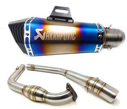acube mart akrapovic exhaust Yamaha R15, YZF R15 Full Exhaust System