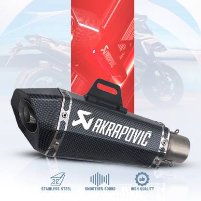 automunk Universal For Bike Universal For Bike Full Exhaust System