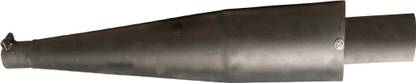 SILENTWAVE Wild Boar / Wildboar Black silencer Exhaust Glasswool Royal Enfield Electra Twin Spark Full Exhaust System