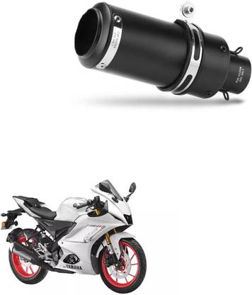 Vagary imported Exhaust Full Black Exhaust for Yamaha R15 V4 Yamaha R15 Full Exhaust System