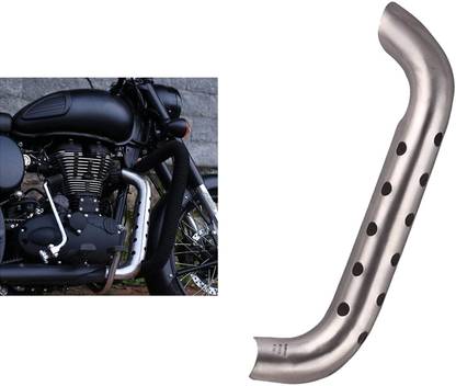 GH GENERIC HUB Bullet Heat Shield SS Bike Exhaust Heat Shield
