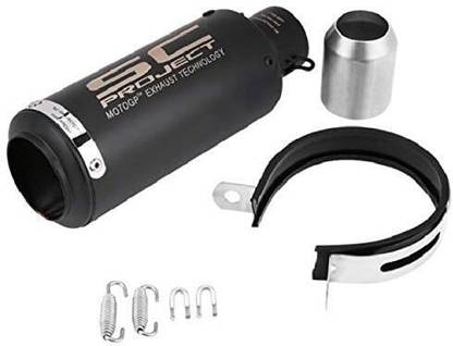 AutoPowerz Sc Project Black Universal For Bike Universal For Bike Slip-on Exhaust System