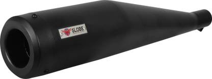 globe COBRA BLACK ROYAL ENFIELD REBORN,METEOR NUMBER 1 MATERIAL Silencer’s RICH SOUND NA Classic, Classic 350, Classic 500, Classic Chrome, Classic Desert Storm Full Exhaust System