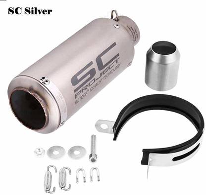 VermsBikers Universal For Bike Universal For Bike Slip-on Exhaust System